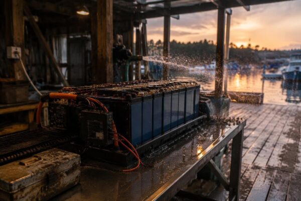 Gestione batterie marine: BMS, sicurezza e cicli ottimali