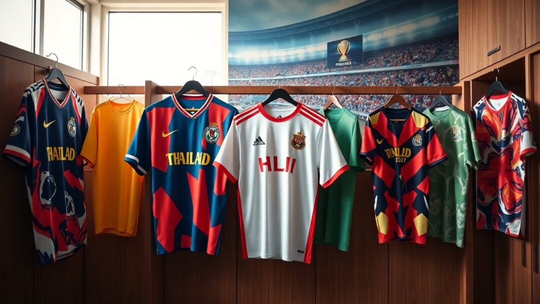 Maglie da calcio senza vincoli: esperimenti di design, reazioni dei tifosi e la collezione Thailandia 2026-27