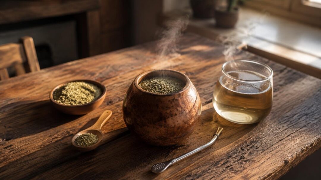 Rituale del mate di lusso con accessori artigianali e pairing