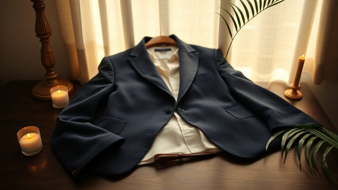 Trasformare il costume in look urbano con blazer e lino