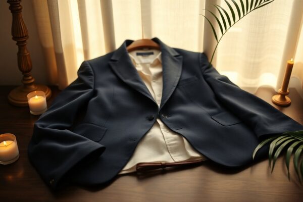 Trasformare il costume in look urbano con blazer e lino