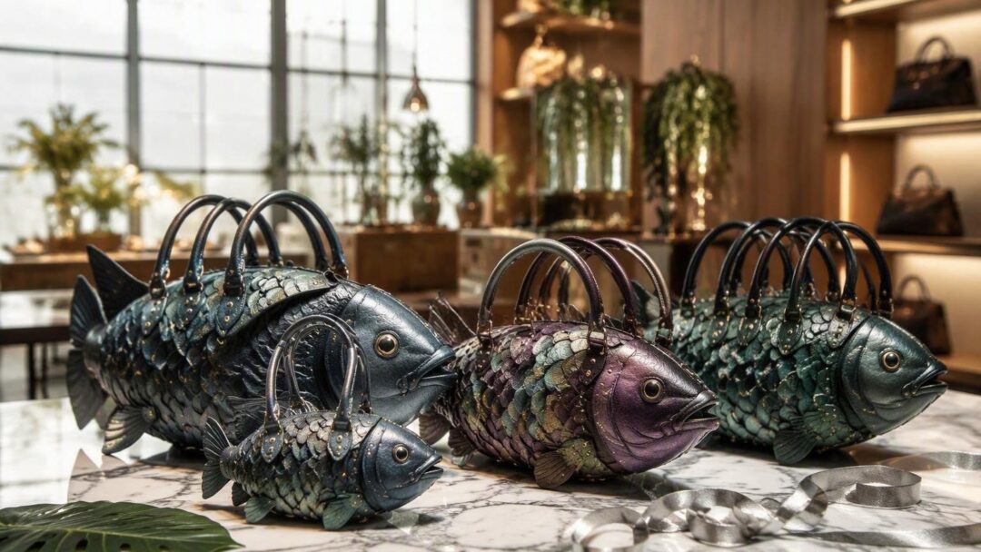Borse a forma di pesce: la nuova tendenza moda che arriva dagli abissi