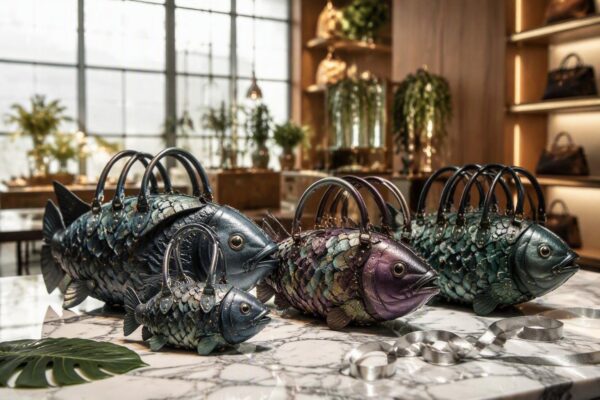 Borse a forma di pesce: la nuova tendenza moda che arriva dagli abissi