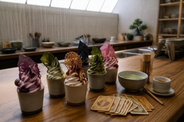 Fer Villanueva e i gelati d'arte di Otsu a Barcellona