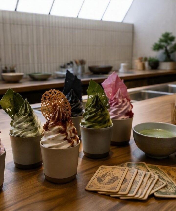 Fer Villanueva e i gelati d'arte di Otsu a Barcellona