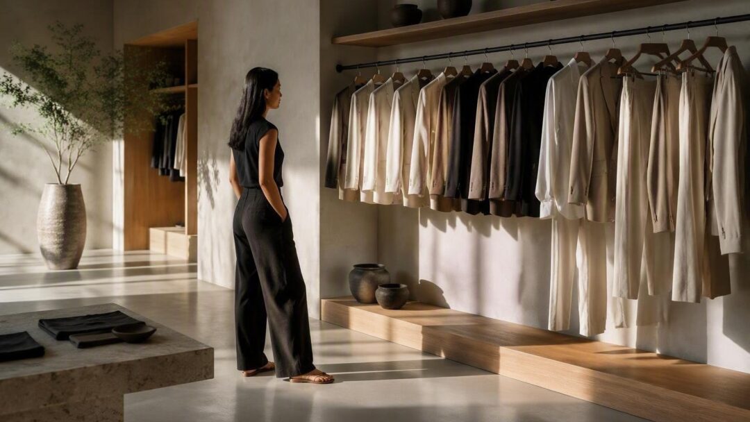 Guida completa allo stile minimalista di lusso per un guardaroba essenziale