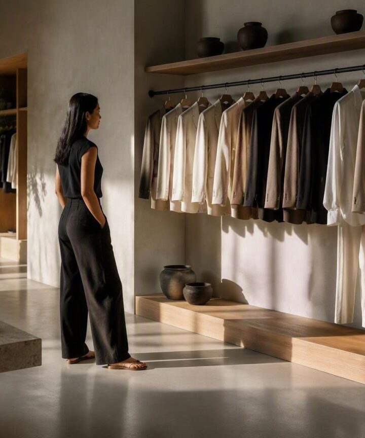 Guida completa allo stile minimalista di lusso per un guardaroba essenziale