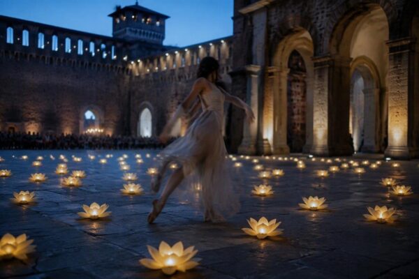 Inaugurazione della Milano Beauty Week al Castello Sforzesco
