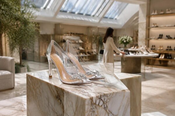 Come scegliere scarpe trasparenti di lusso comode