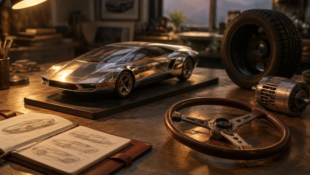 Concept elettrica A310 Vision: design retro-futuristico di Alpine
