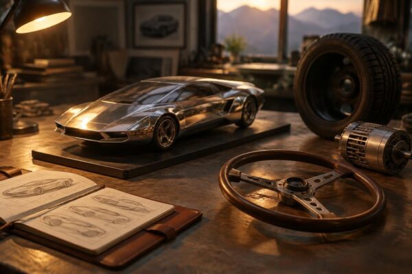 Concept elettrica A310 Vision: design retro-futuristico di Alpine