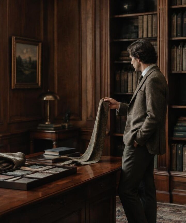 Tweed di lusso: guida a pesi, armature e vestibilità