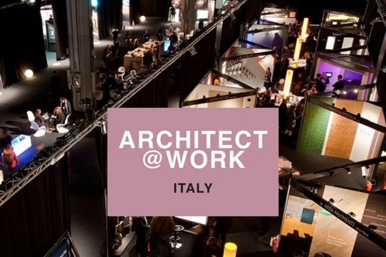 Architect at work Milano 2019
