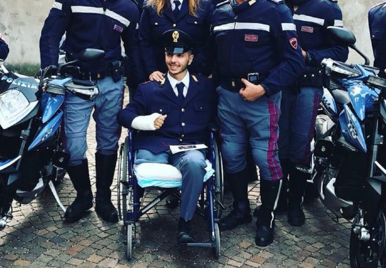 Il libro di Bruno Varacalli, primo poliziotto d’Italia con una gamba amputata