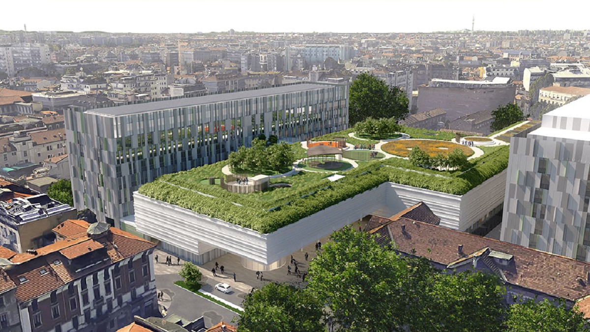 Nuovo Policlinico di Milano, 900 posti letto e “giardino terapeutico”: il progetto
