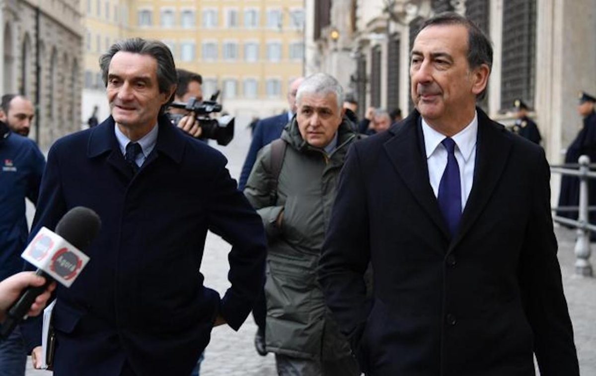 Nuova lite tra il sindaco Sala e il governatore Fontana