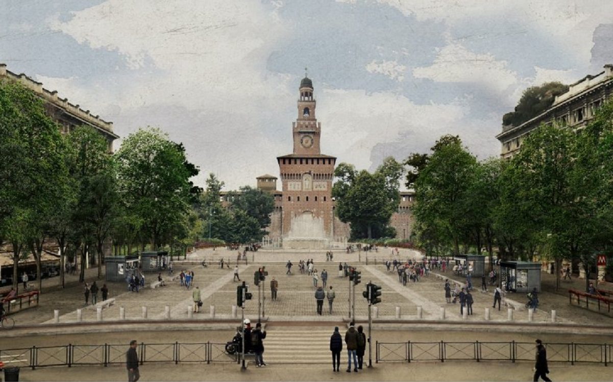 Riqualificazione di Piazza Castello: il progetto green