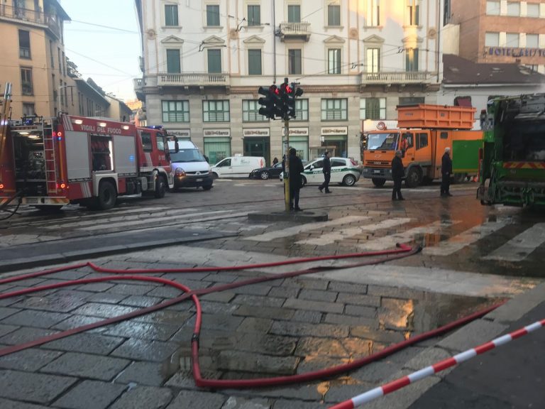 probabile incendio porta ticinese
