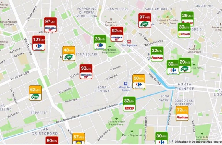 Assalto ai supermercati per il Coronavirus a Milano: arriva l’app che monitora la fila