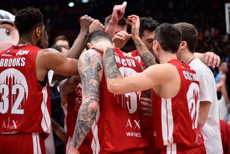 L’Olimpia Milano fa canestro contro il Coronavirus: il gesto solidale