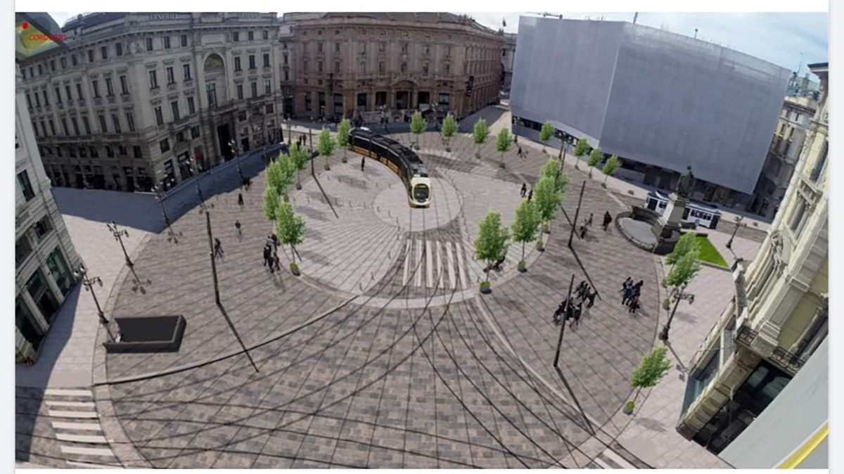 Al via i lavori di riqualificazione in Piazza Cordusio