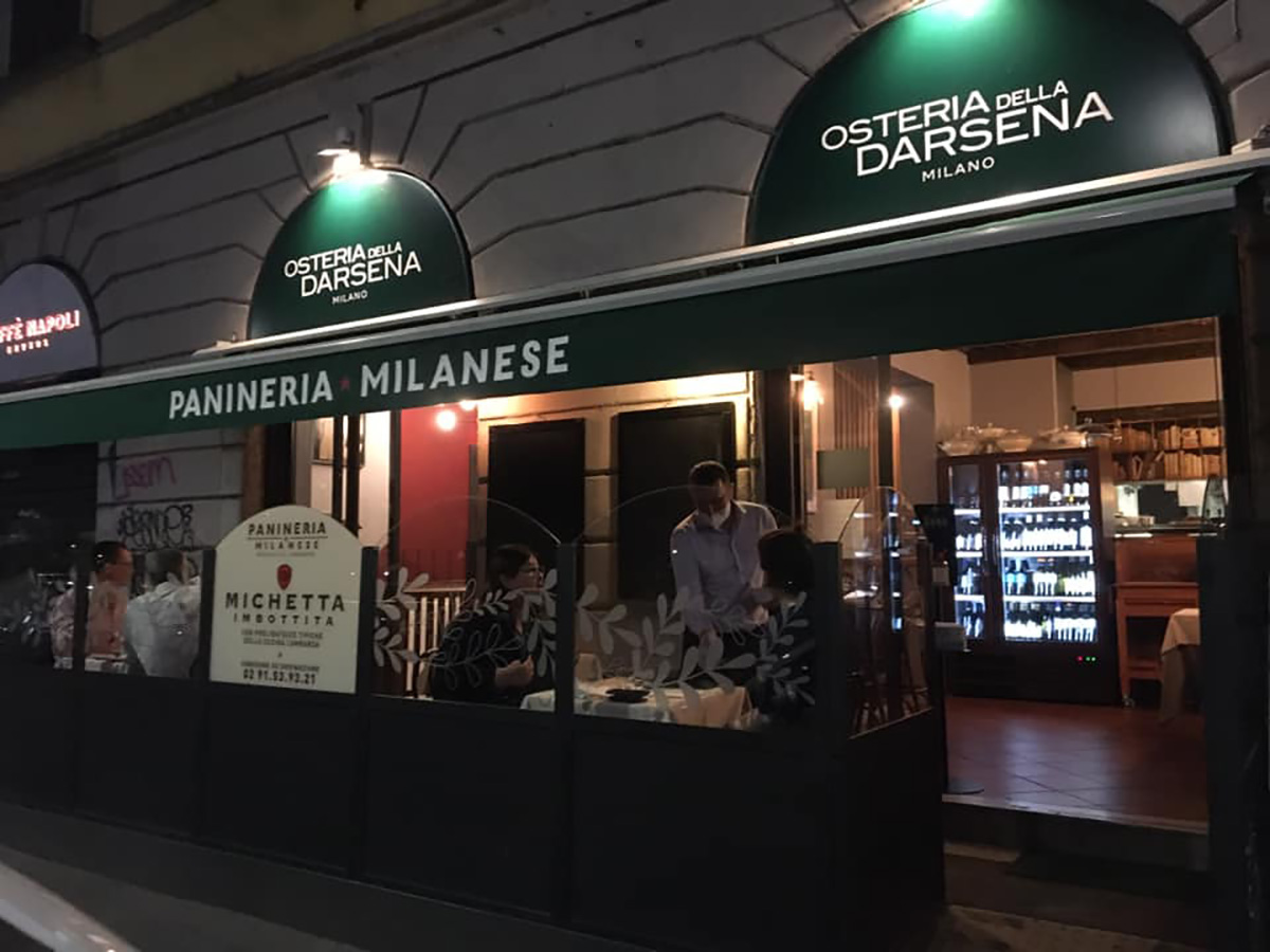 Osteria della Darsena, ristorante milanese dei Navigli