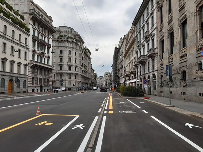 La nuova ciclabile