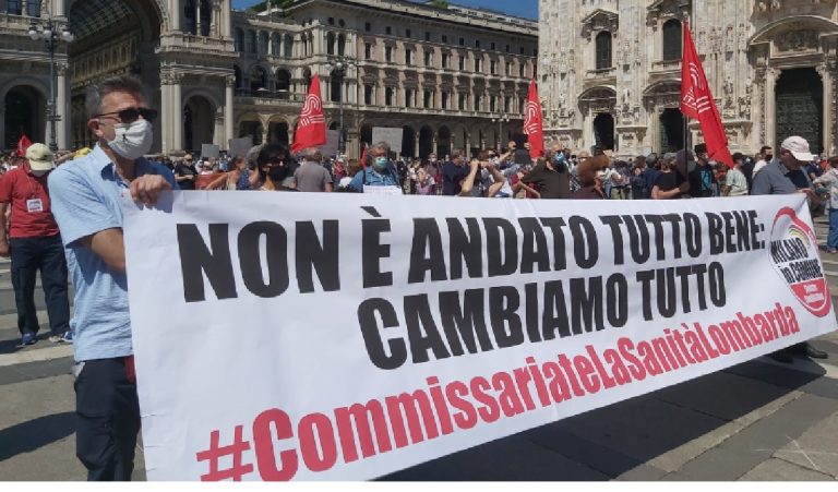 Manifestazione Piazza Duomo 20 giugno