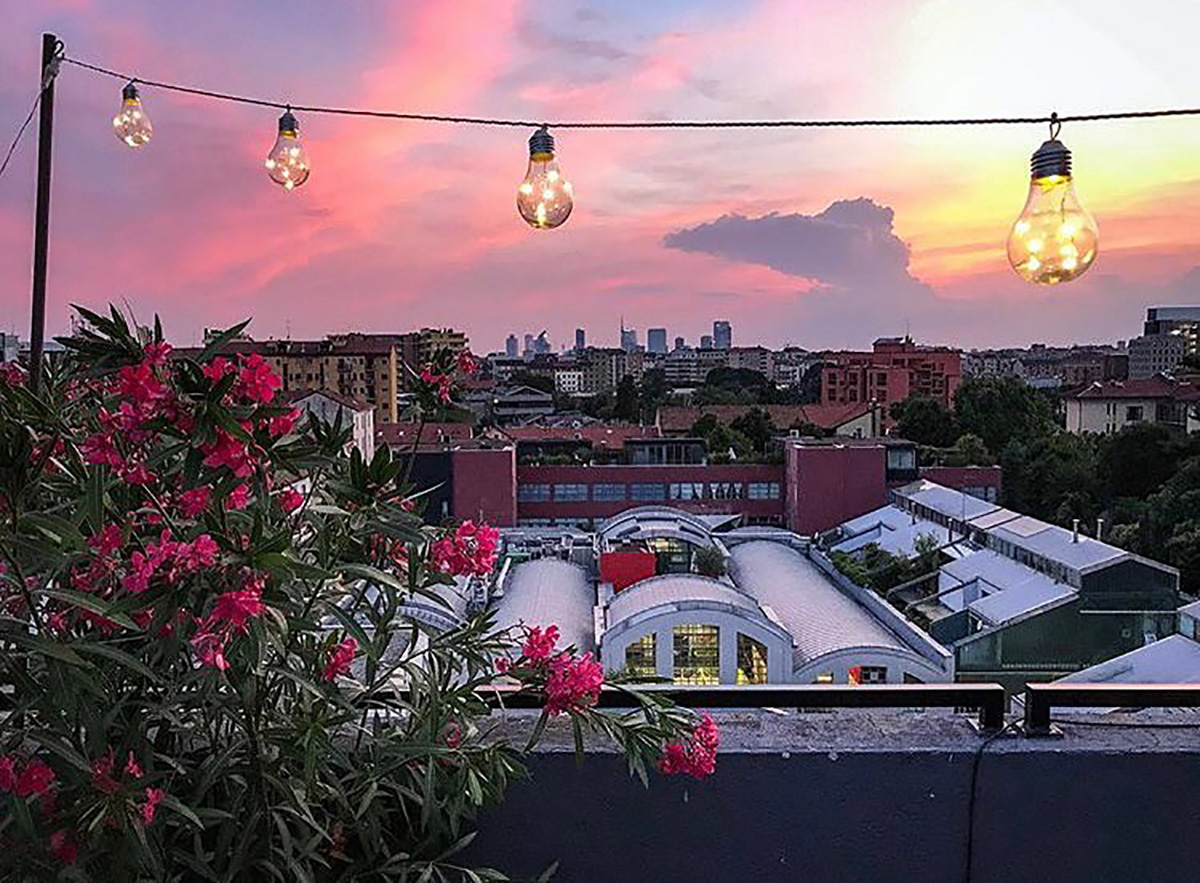 Terrazza Visionair, i giardini pensili di Milano Lambrate