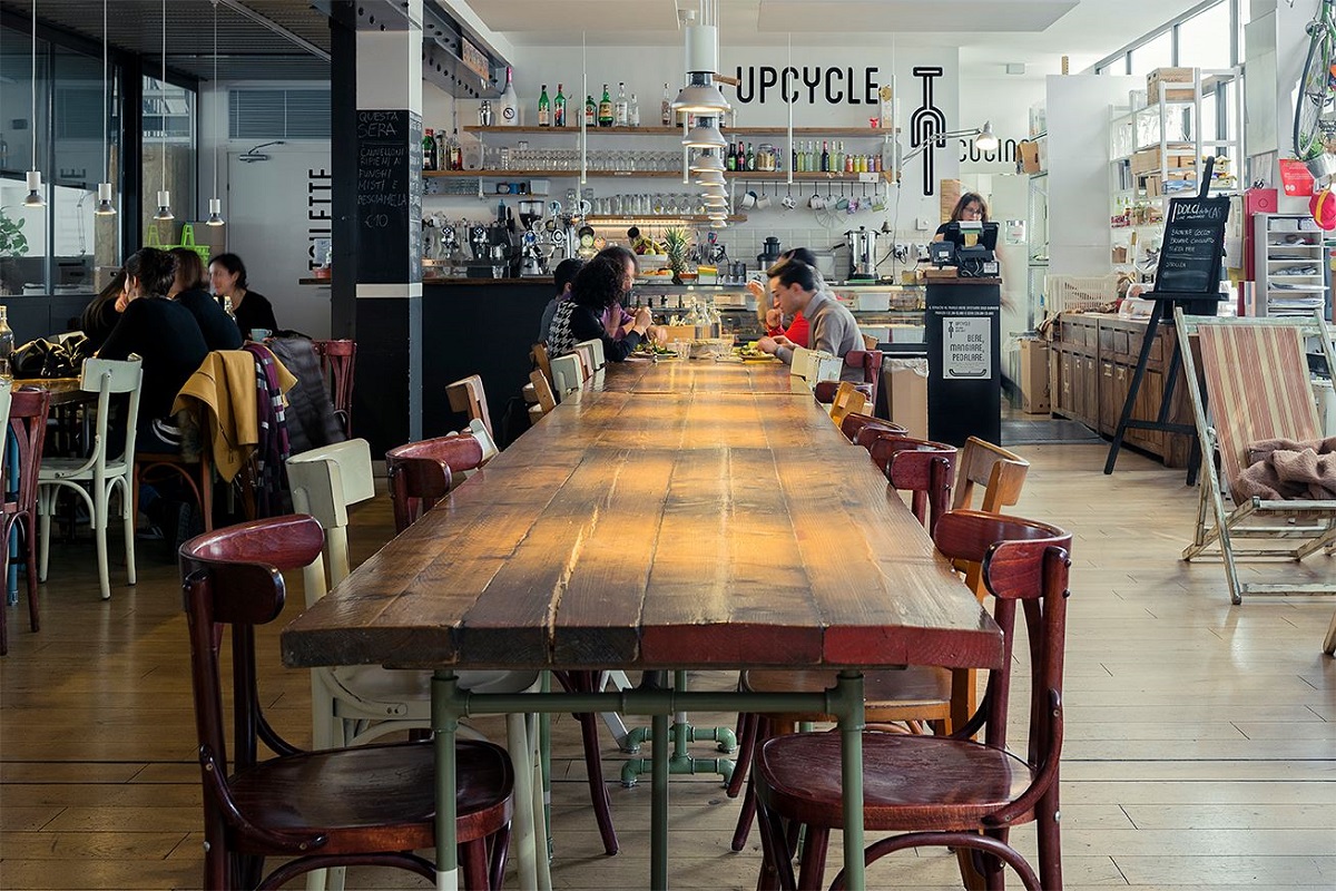 Upcycle Milano Bike Caffè: il bistrot dal sapore nordico