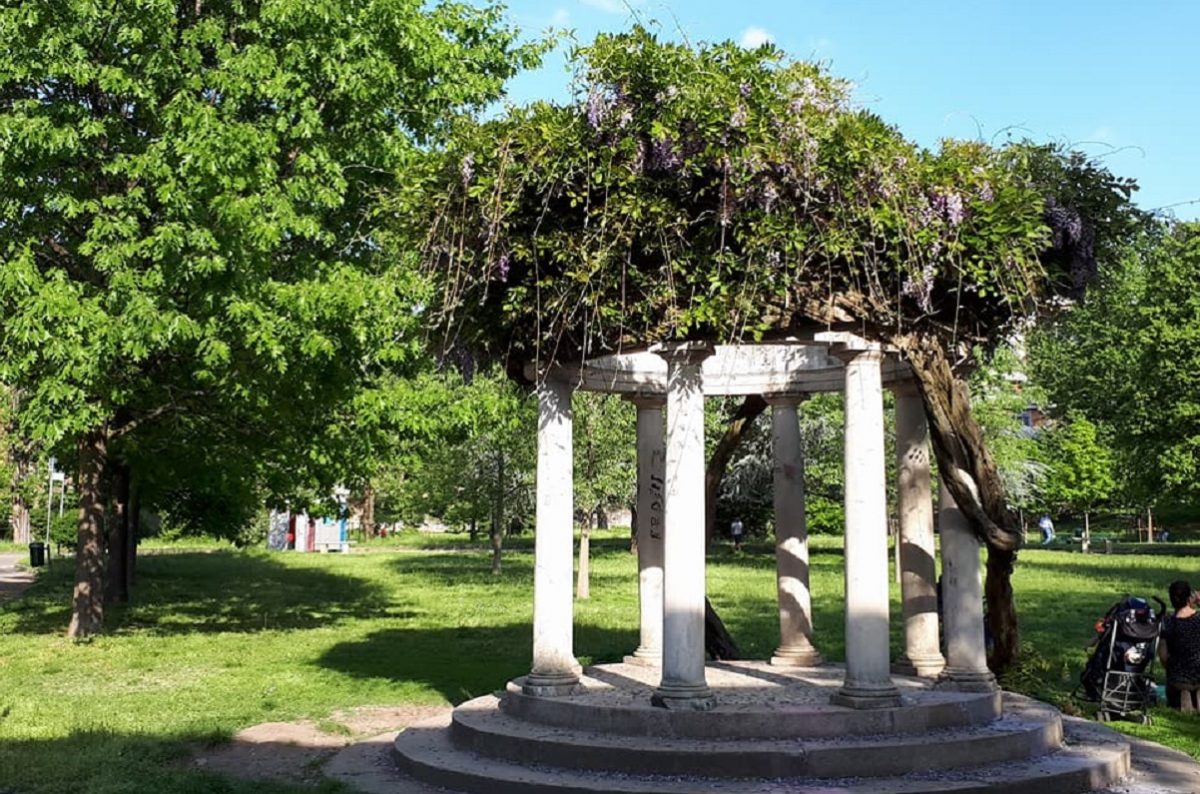 Parco di Villa Finzi, l’aria verde a Milano