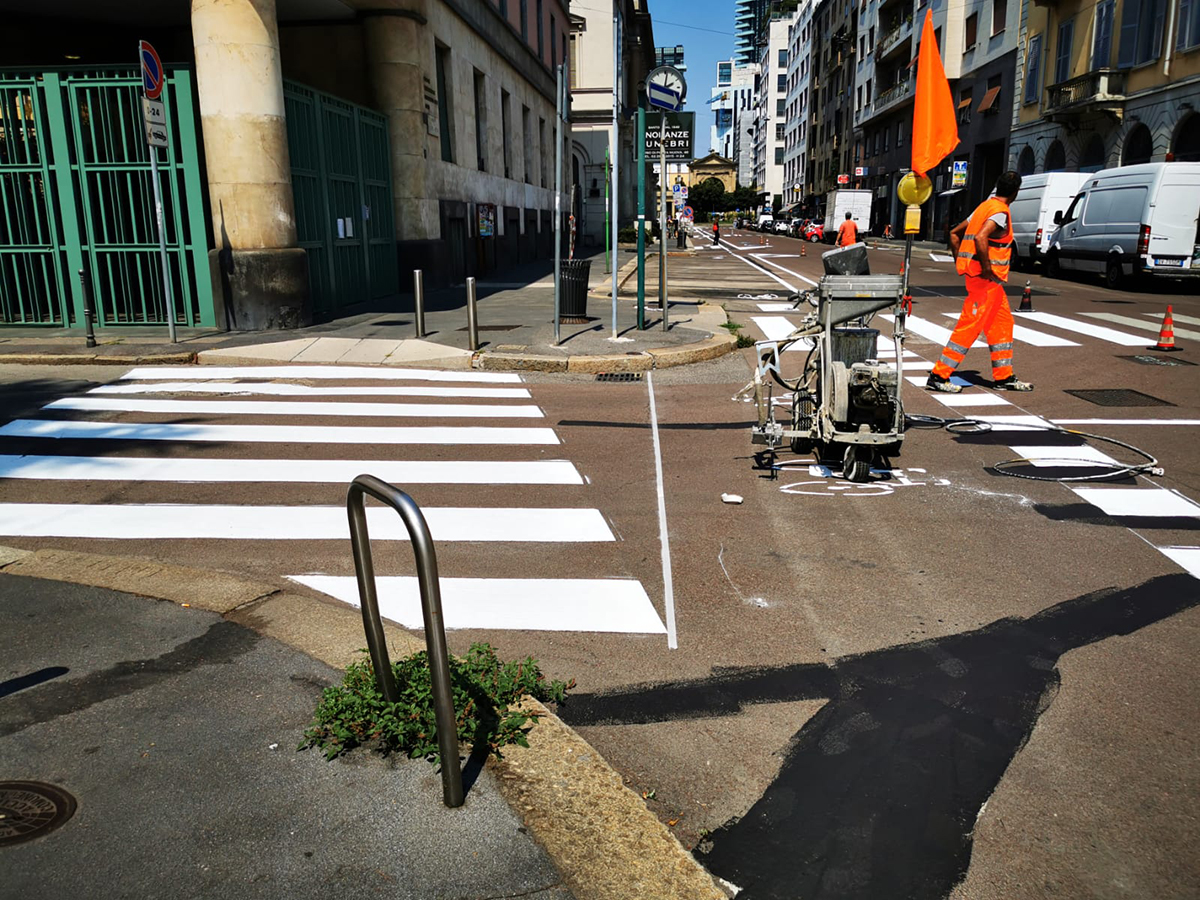 Ciclabile in Viale Monza: partono i lavori