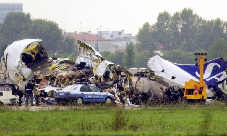 8 ottobre 2001: la Strage di Linate in cui morirono 118 perone