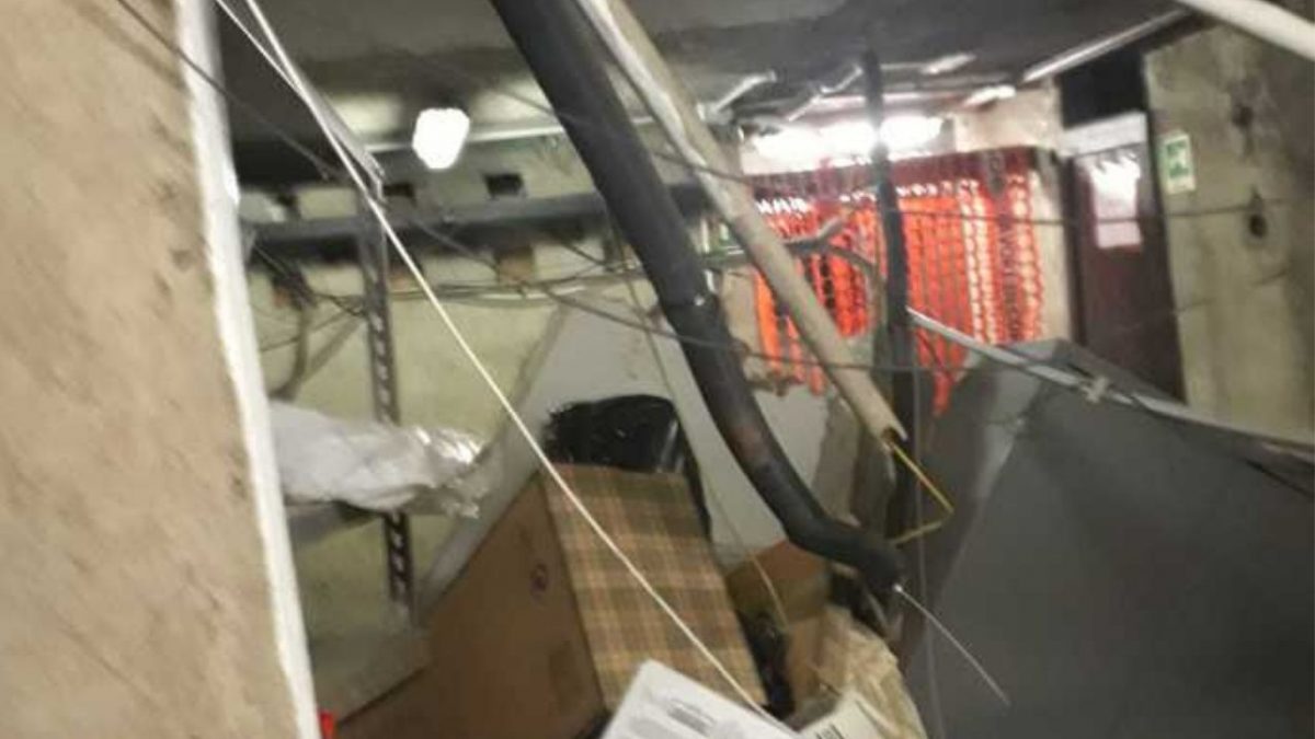 Cedono le cantine di via Santa Sofia: 80 sfollati