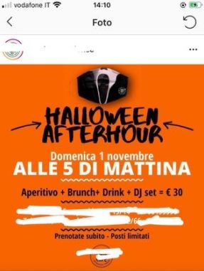feste halloween Milano