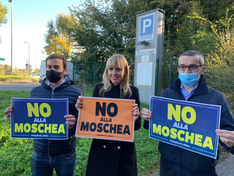 Presidio Lega a Milano contro la nuova moschea: la risposta di Sala