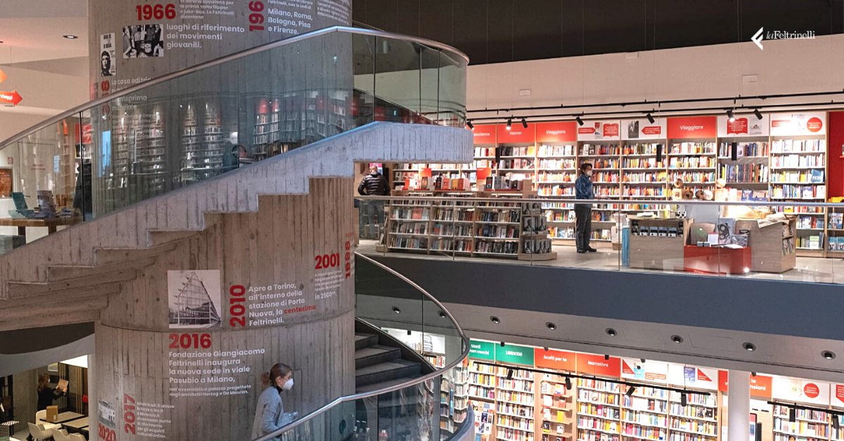 Dopo il restyling apre la nuova Feltrinelli in Piazza Piemonte