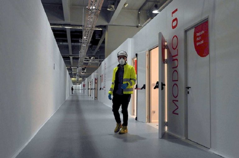 Ospedale Fiera Milano: 90 posti letto entro il 20 novembre