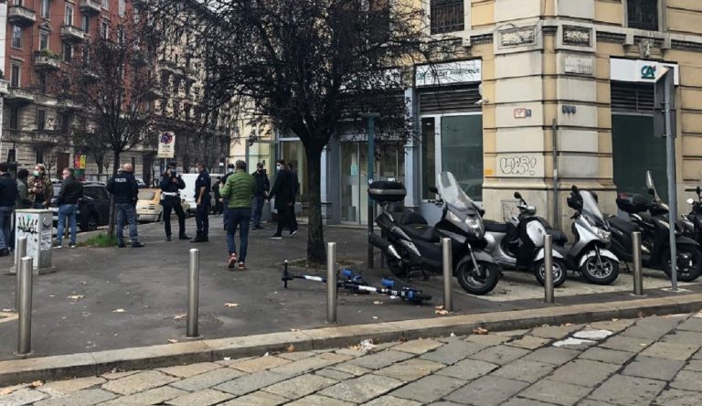 rapina banca milano