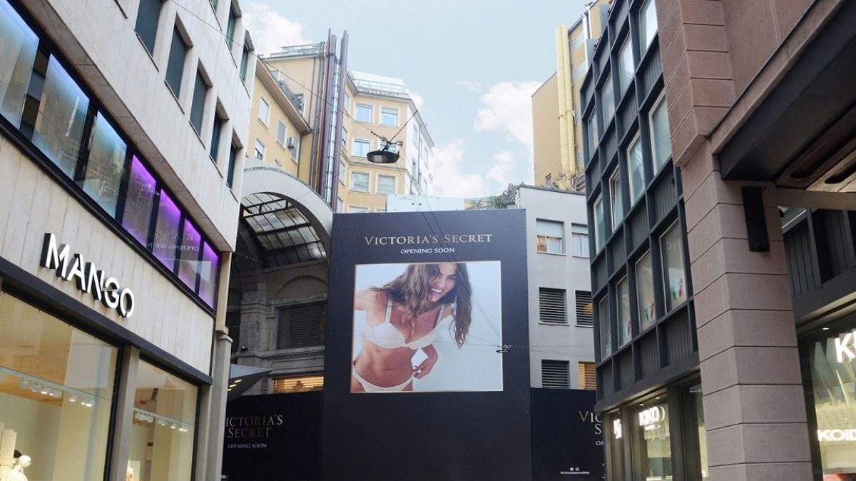 Il nuovo ed esclusivo store di Victoria’s Secrets in centro a Milano