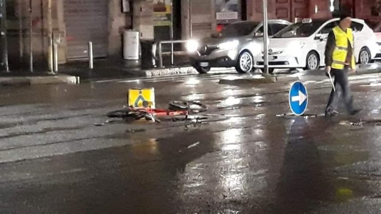 rider milano incidente