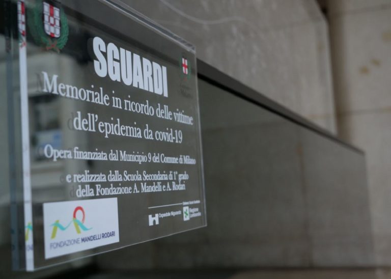 Al Niguarda arriva “Sguardi”, l’opera in memoria dei morti di Covid
