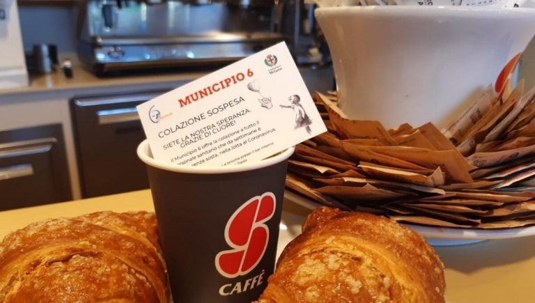 La colazione sospesa per il personale sanitario: l’iniziativa del Municipio 6