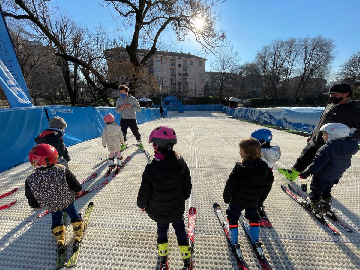 “Ski in the city”: la pista da sci aperta a Milano