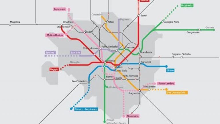 metropolitana milano linea rosa