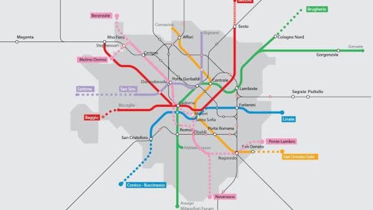 Metropolitana di Milano: si arena di nuovo il progetto della linea rosa
