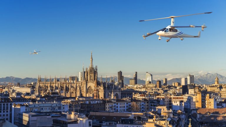 I primi taxi volanti a Milano: grazie alla start up Walle Air Mobility