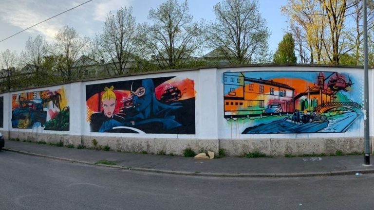 murales milano diabolik