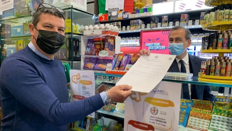 Certificati anagrafici: a Milano si faranno anche in tabaccheria