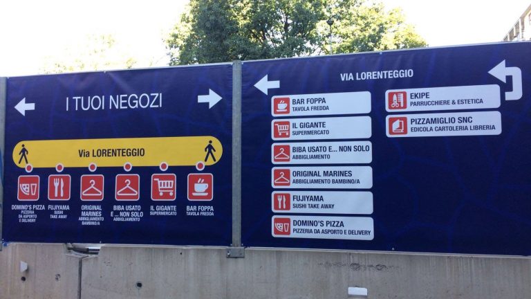 Il Cantiere M4 danneggia le attività: la soluzione del Comune di Milano